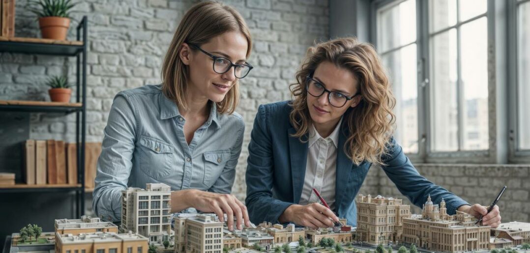 Wie Stadtplaner das Gesicht der Städte beeinflussen (Foto: AdobeStock - 968931294 polack)